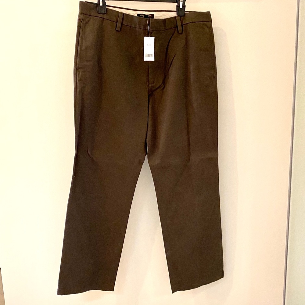 NWT Banana Republic Gavin Chino Brown Pants